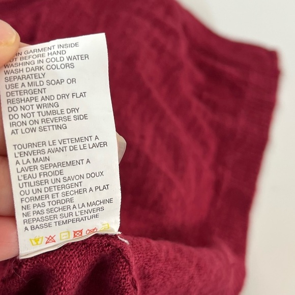 Eric Alexandre Womens Size Large Linen Blend One Button Cardigan Lightweight - Picture 7 of 7